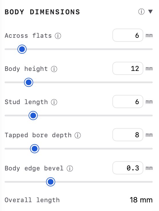 Controls measurement readout