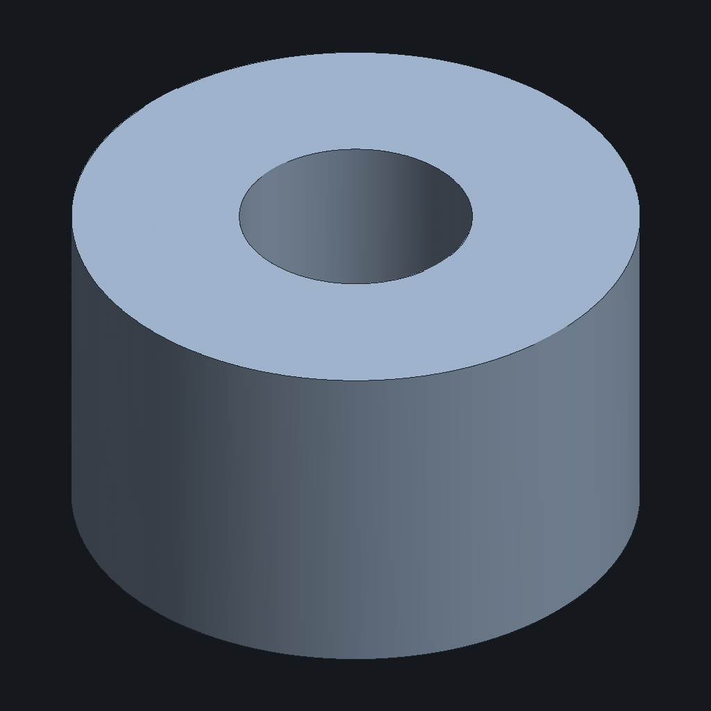 GLM 5.3 Flash (Z.ai)'s Spacer basic, iso view