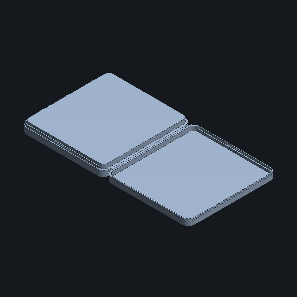 Fable 5.1's Clamshell cover, iso view