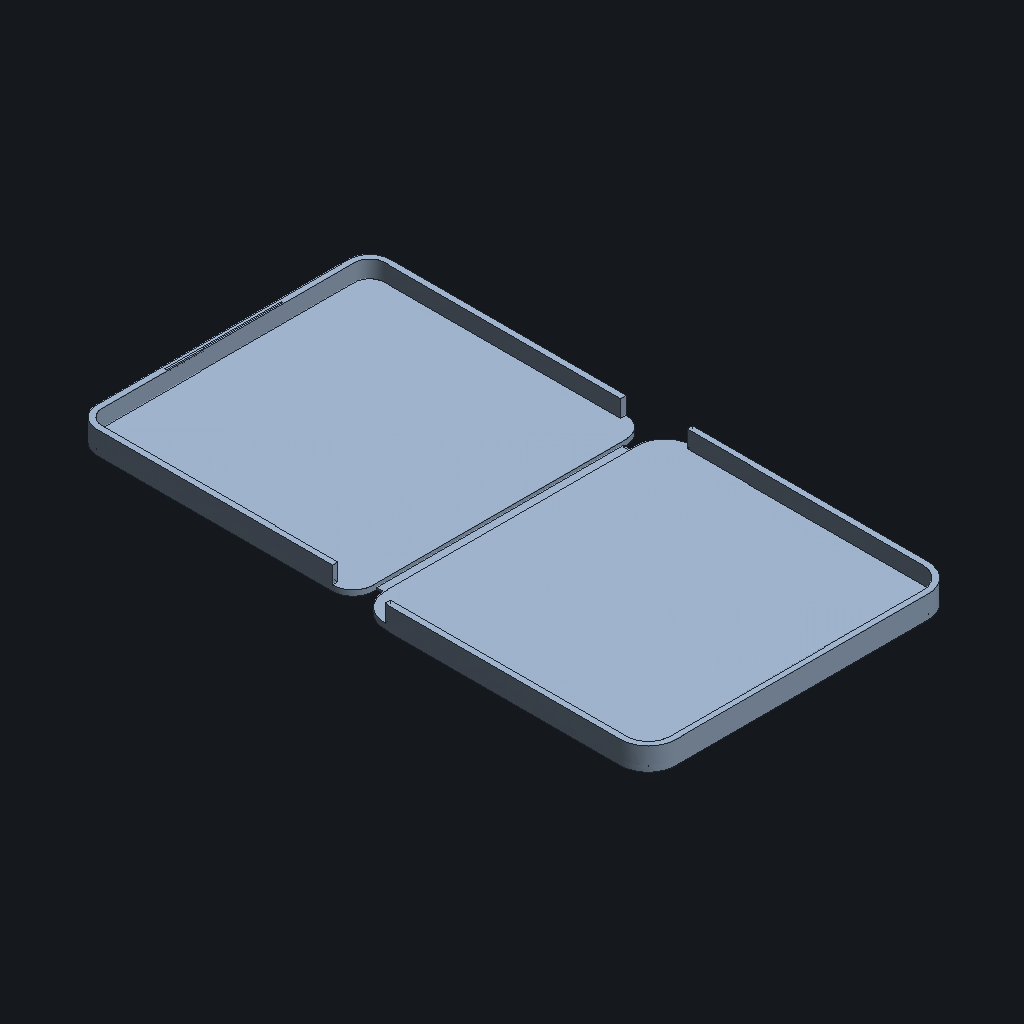 GPT-5.6 Sol's Clamshell cover, iso view