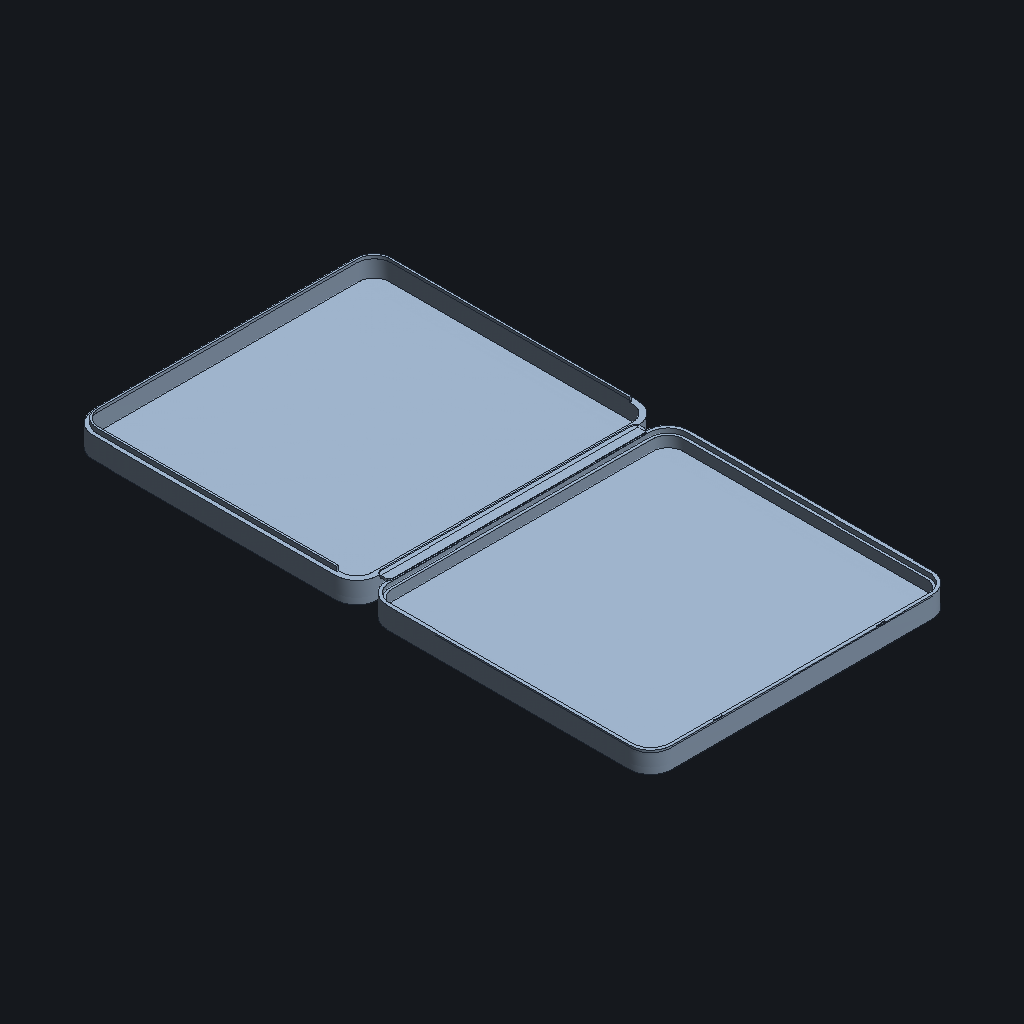 GPT-5.6 Sol's Clamshell cover, iso view