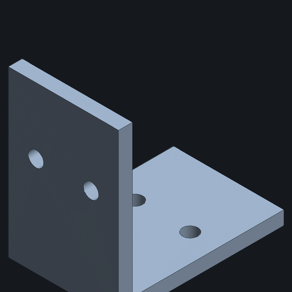 Fable 5.1's Configurable bracket, iso view