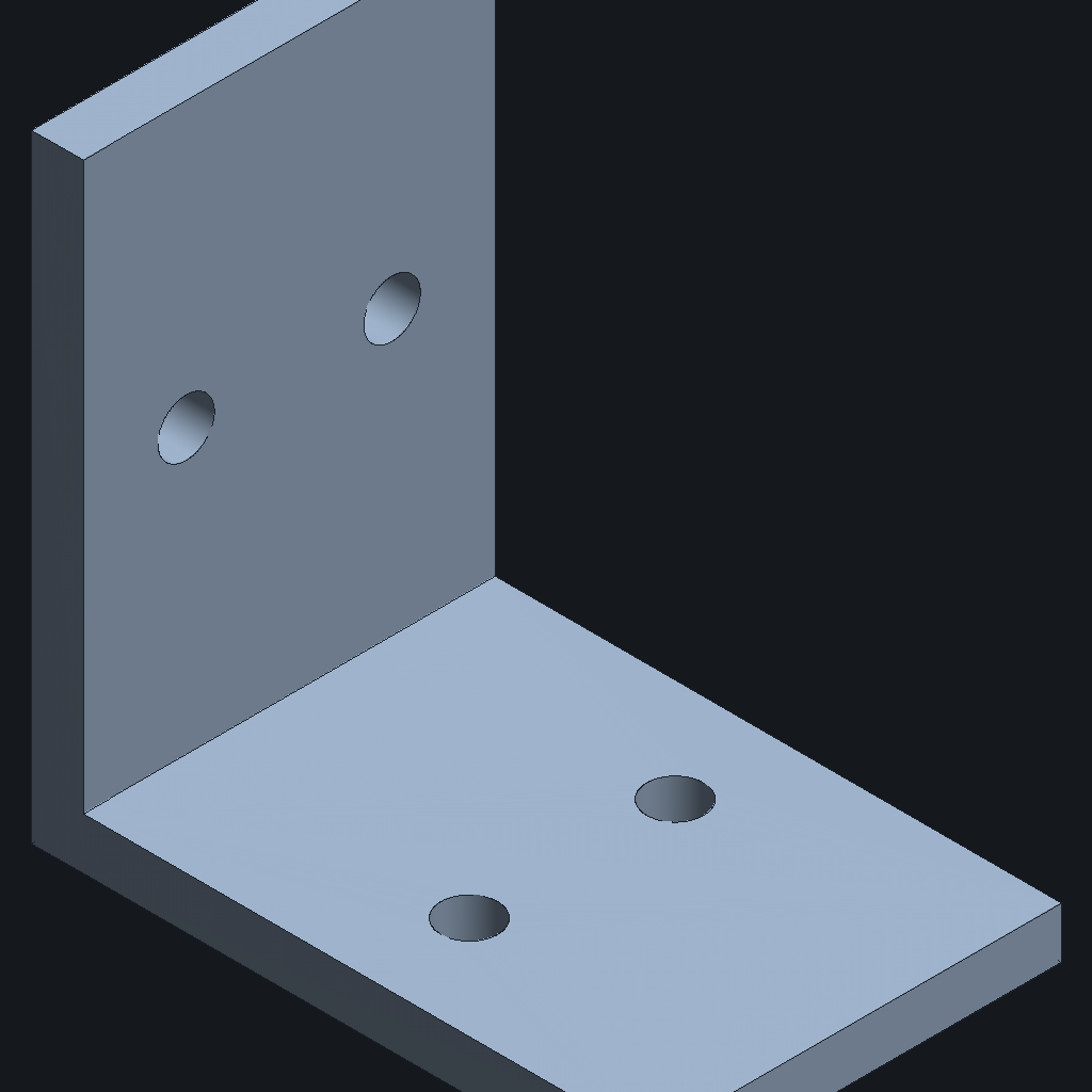 Fable 5.1's Configurable bracket, iso view