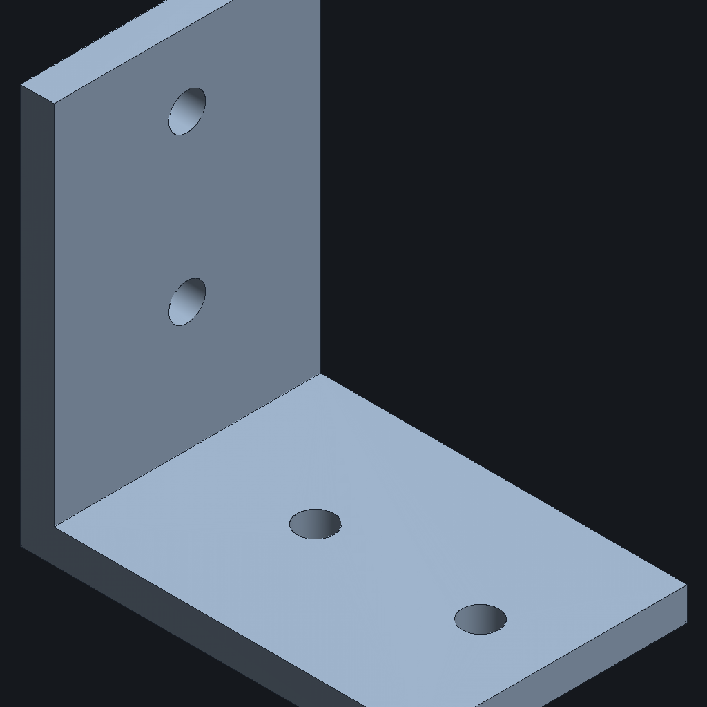 Gemini 3.8 Flash's Configurable bracket, iso view