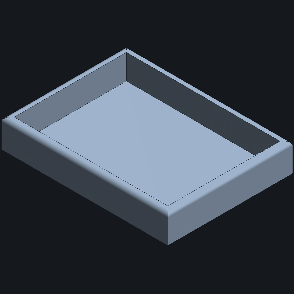 GPT-5.6 Sol's Filleted tray, iso view