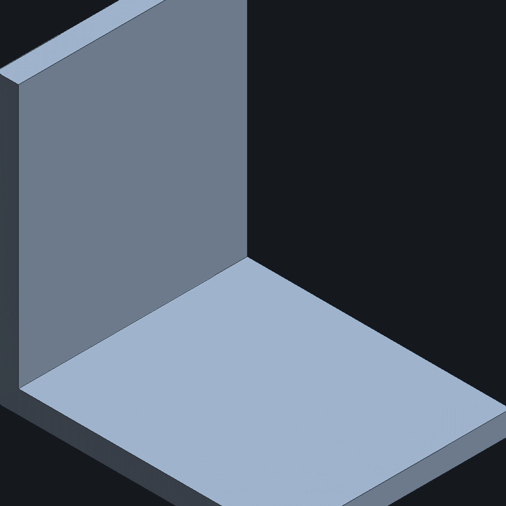 Opus 5's Multifile bracket, iso view
