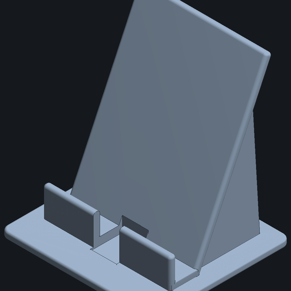 GPT-5.6 Sol's Phone stand, iso view