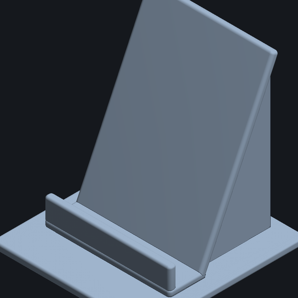 GPT-5.6 Sol's Phone stand, iso view