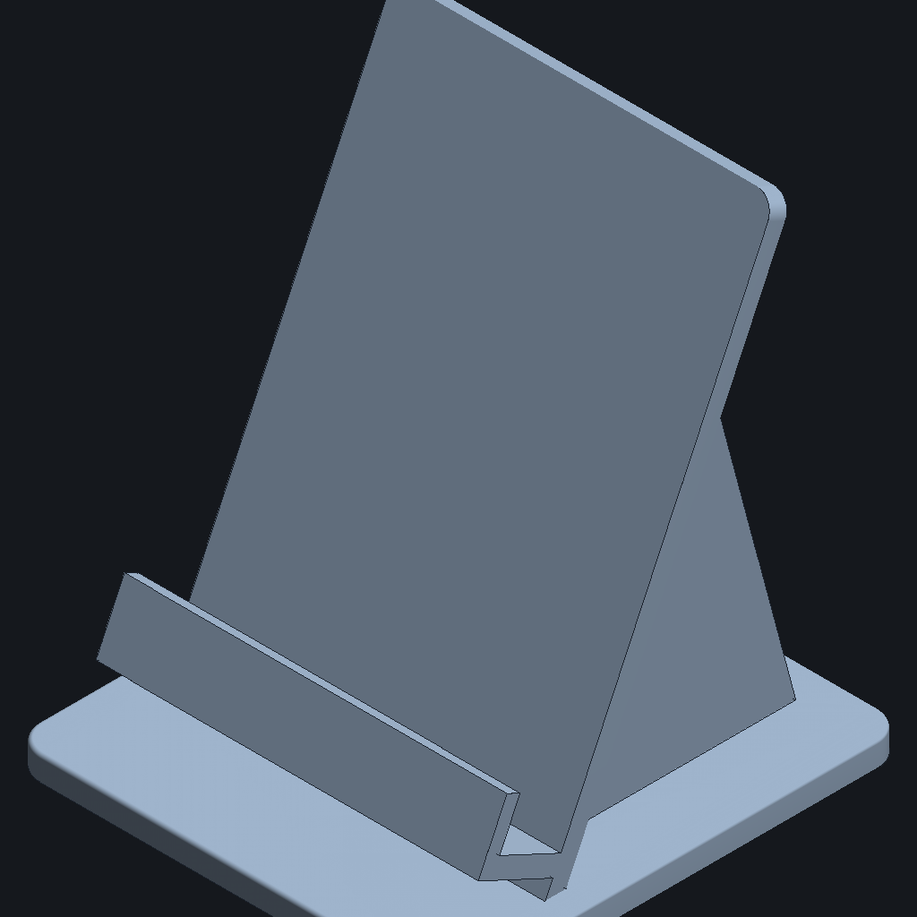 GPT-6 Astra's Phone stand, iso view