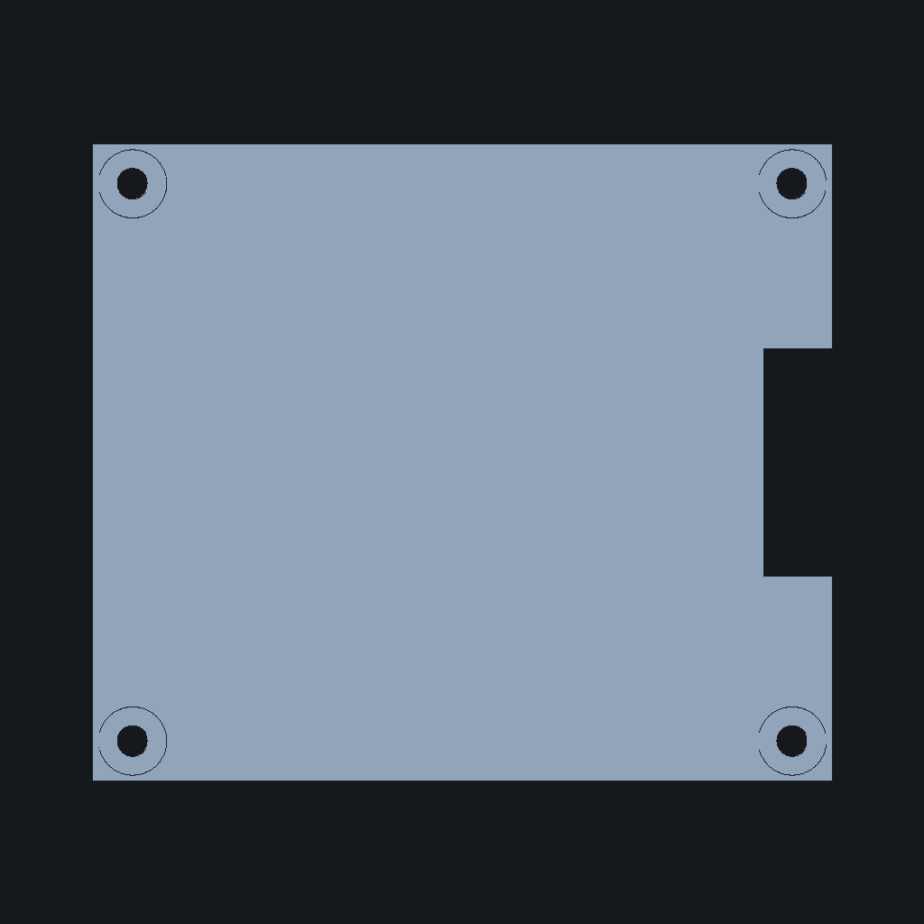 top view