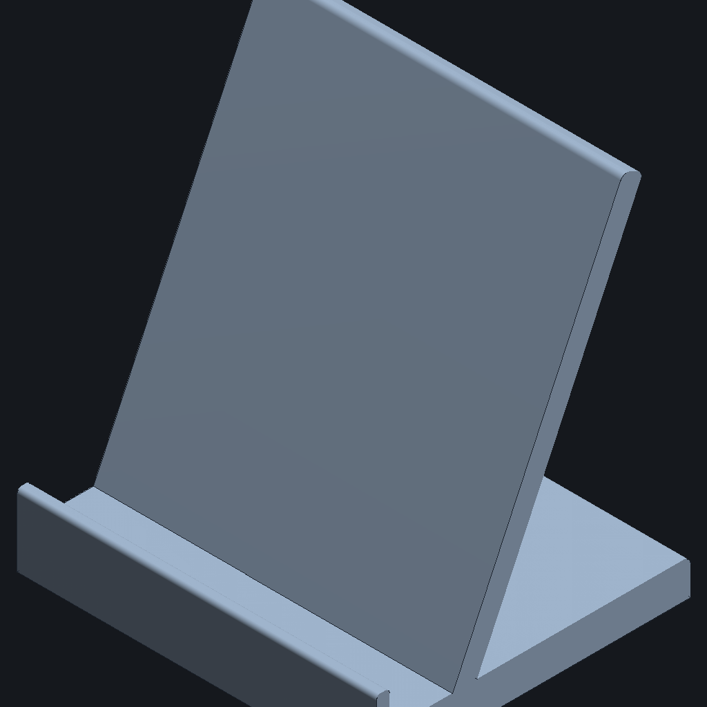 Fable 5.1's Tilted stand, iso view