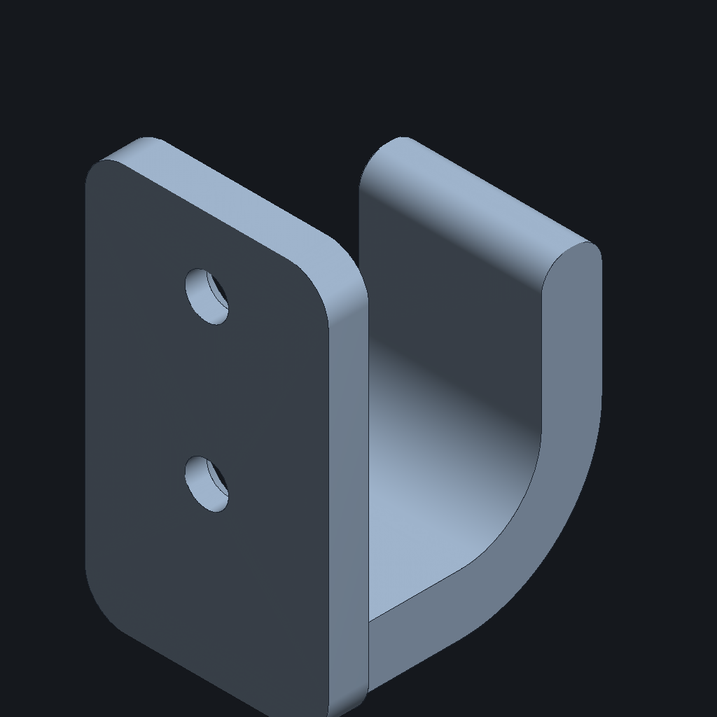 Fable 5.1's Wall hook, iso view
