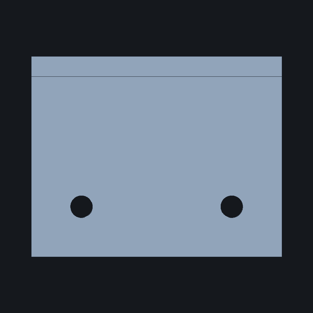 top view