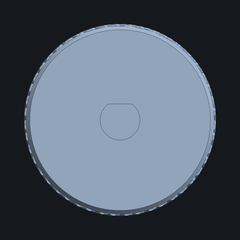 top view