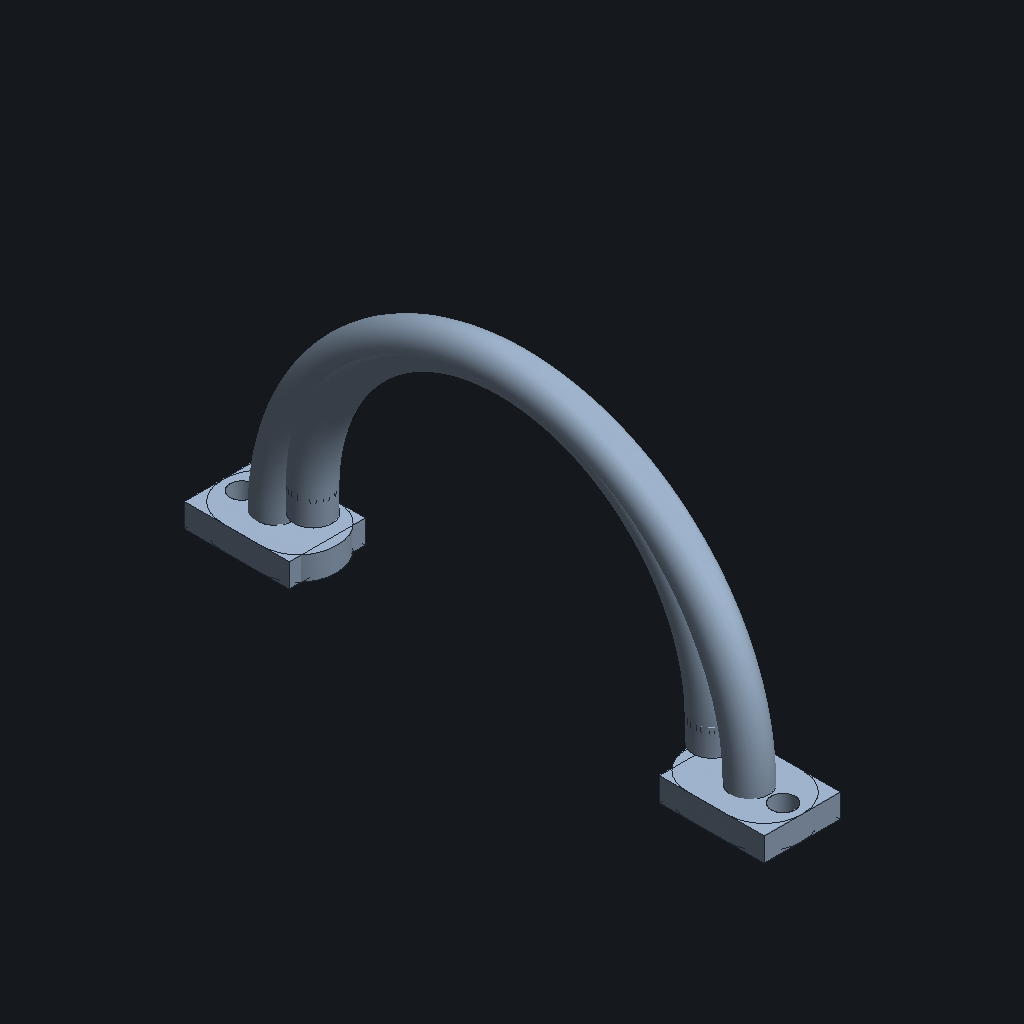 GPT-6 Luna's Mesh rebuild blender handle, iso view