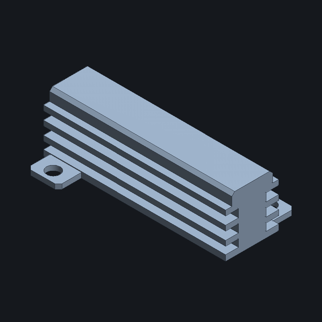 Opus 5.5's Photo resistor, iso view
