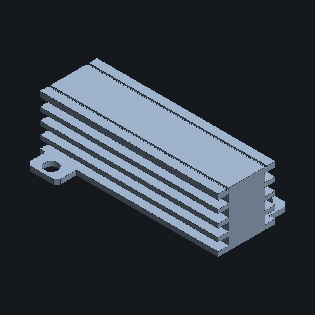 Opus 5.5's Photo resistor, iso view