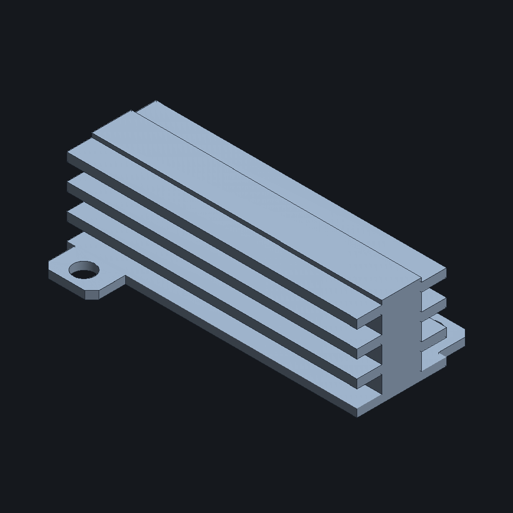 Opus 5.5's Photo resistor, iso view
