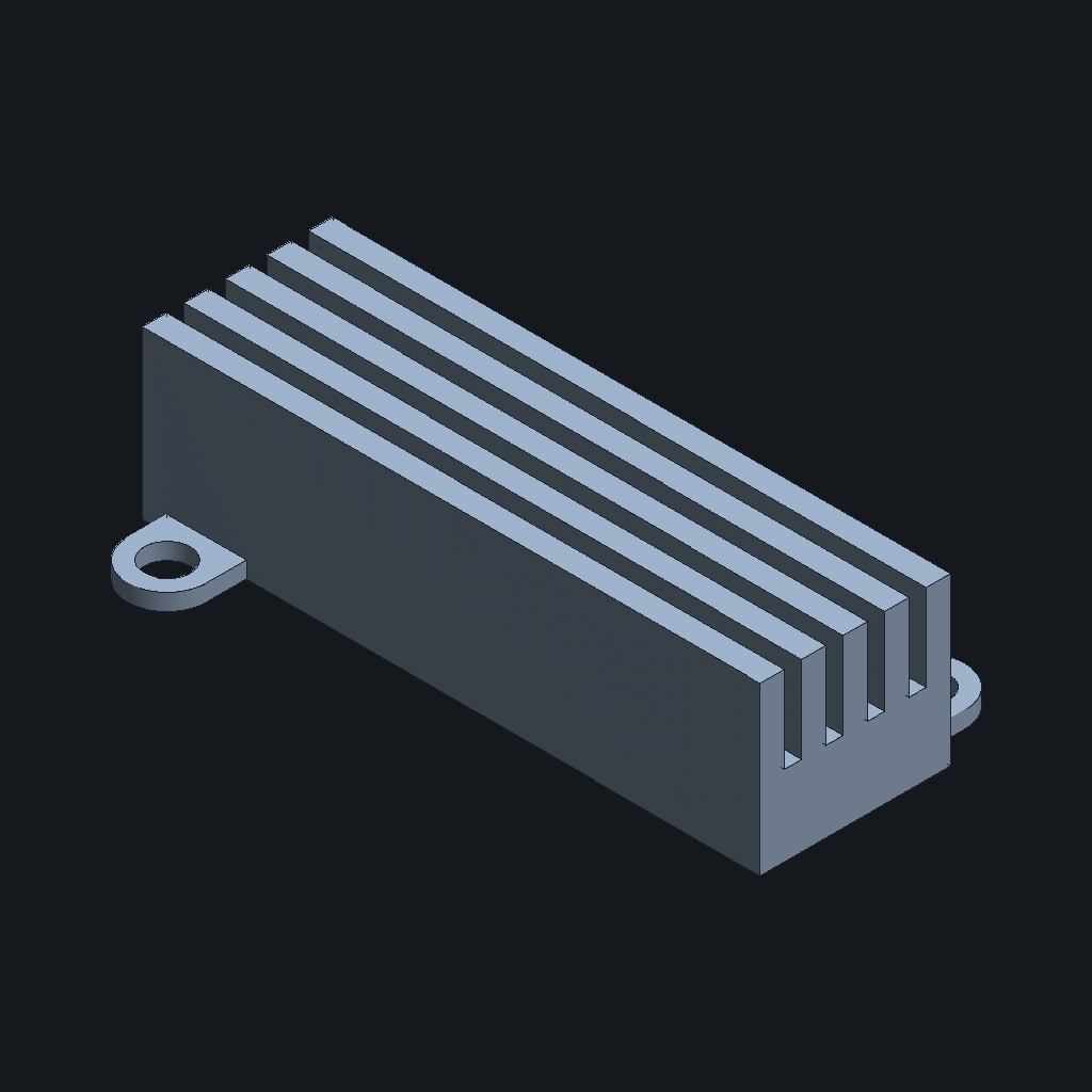 DeepSeek V4.1 Flash's Photo resistor, iso view