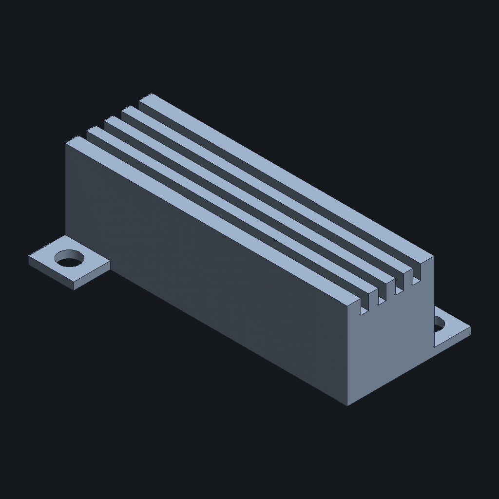 DeepSeek V4.1 Flash's Photo resistor, iso view