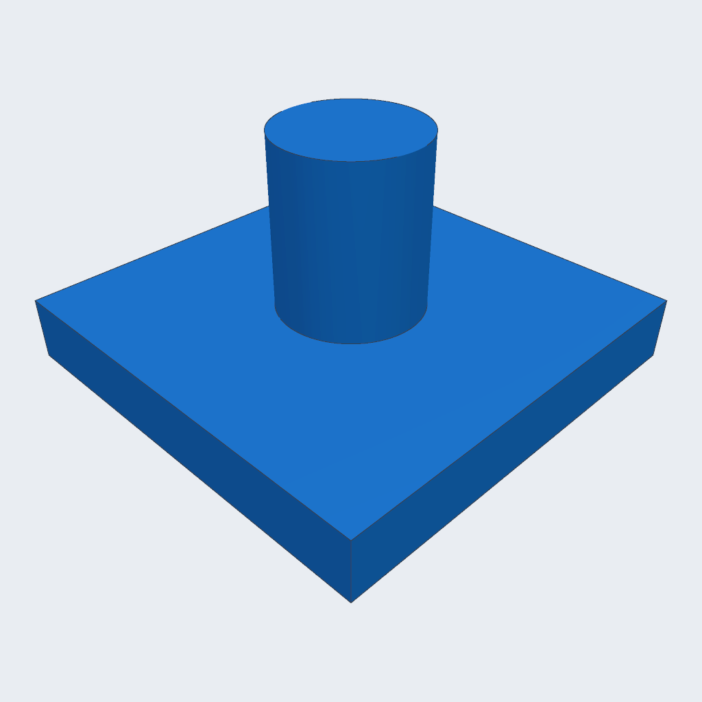 Haiku 5.5's Extrusion 2020 end cap, iso view