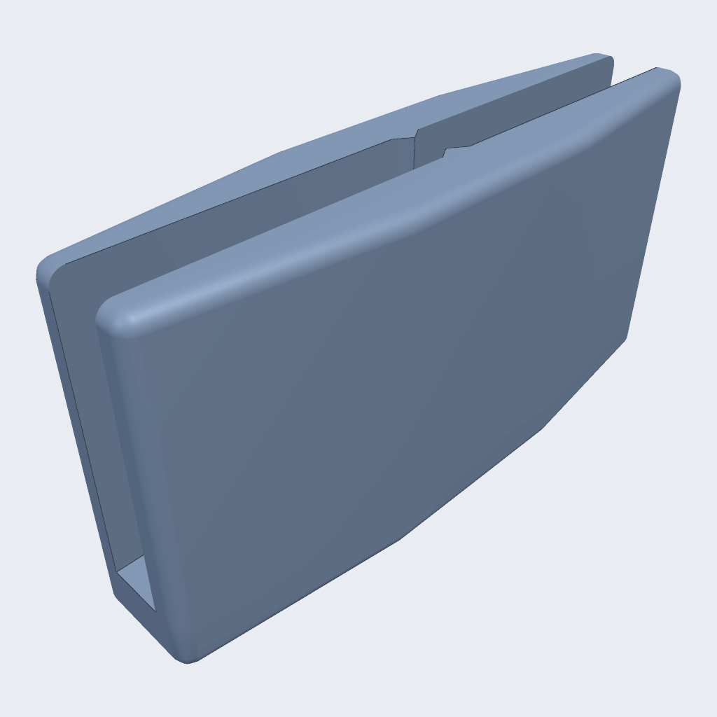 Gemini 4 Argon's Mesh holder holes, iso view