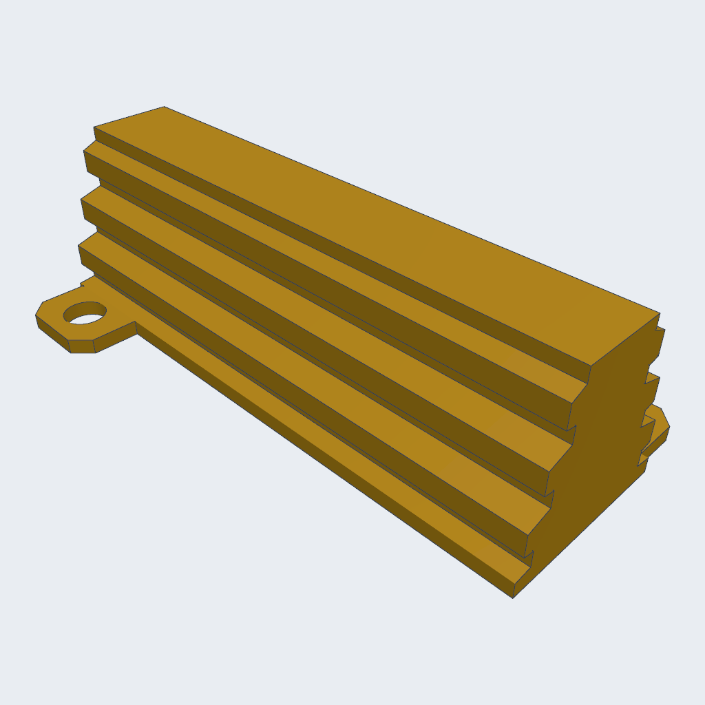 Gemini 4 Argon's Photo resistor, iso view