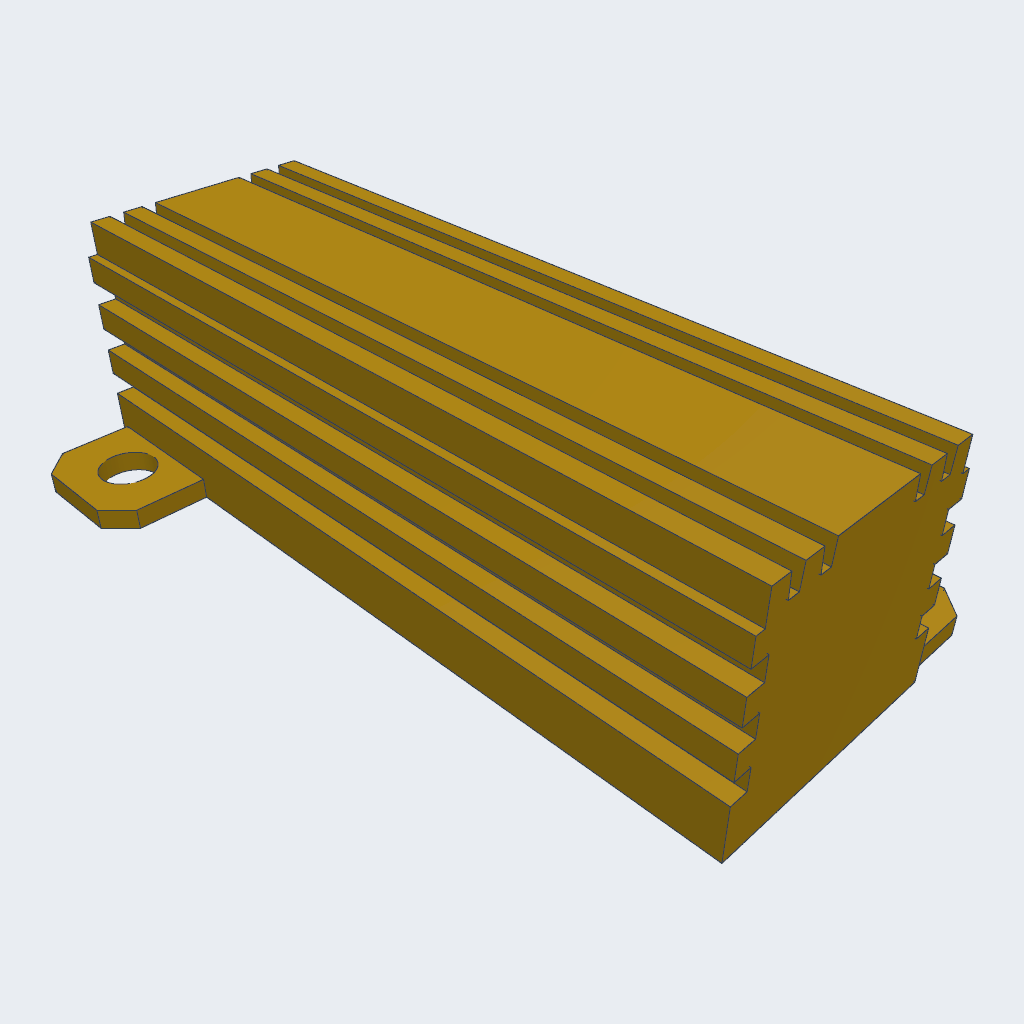 Gemini 4 Argon's Photo resistor, iso view