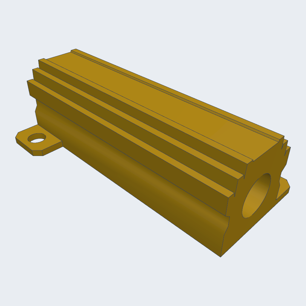 Gemini 4 Argon's Photo resistor, iso view